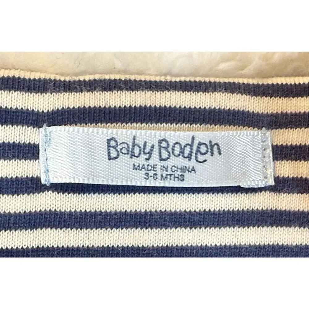 NWOT Baby Boden Cozy All In One Hooded Fox Snowsuit 3-6 Months